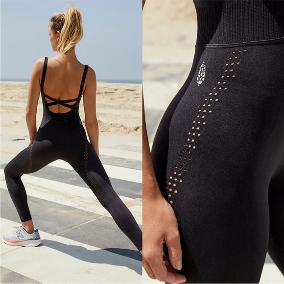 NWOT Free People Good Karma Onesie - Picture 2 of 8